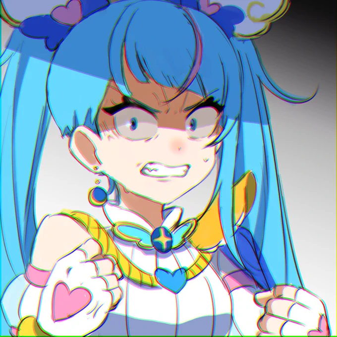 こんなかわいい格好して、こんな顔されたら誰だってビビるわな