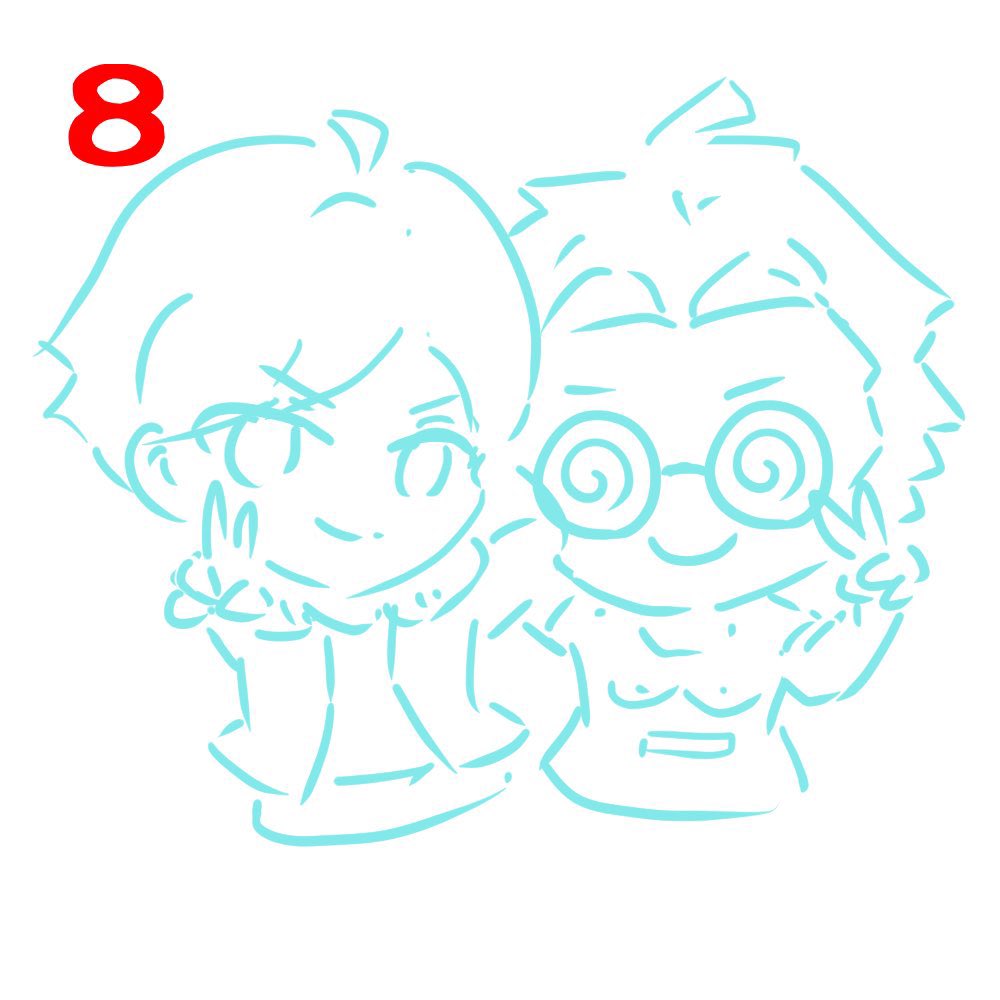 「無償企画のLINEスタンプ製作中(*'∇`*)#無償企画 #イラスト #LINE」|高橋ぺんたごんのイラスト
