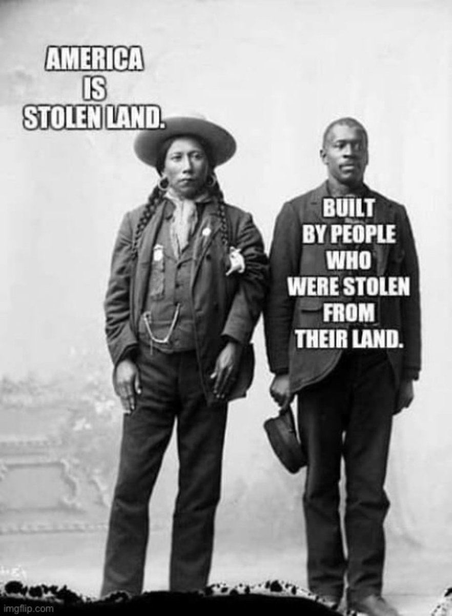 SvrLivesOn's tweet photo. @Hamiltonianist @meghaverma_art @MEAIndia West got bl00dy past bt Condescend every other nation today
That's exactly Problematic
Australian aborigines & American red Indians - Lakotas
Indigenous people of Asia, Africa & Both americas bore brunt
1 Suffered gen0cides
2 Economic exploitation
3 Slavery
#EuropeanColonialism https://t.co/HN0PlkfHhP