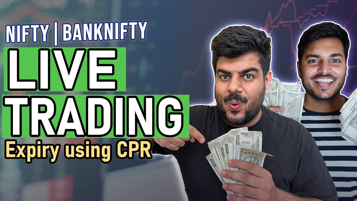 tradingmonks's tweet photo. Weβre back LIVE today at 11 AM, watch us trade expiry using CPR strategies !
Set reminders here - https://t.co/QNXYSHAWNC
#ExpiryTrading #CPRstrategy #StockMarketindia https://t.co/ZGidmk8McF