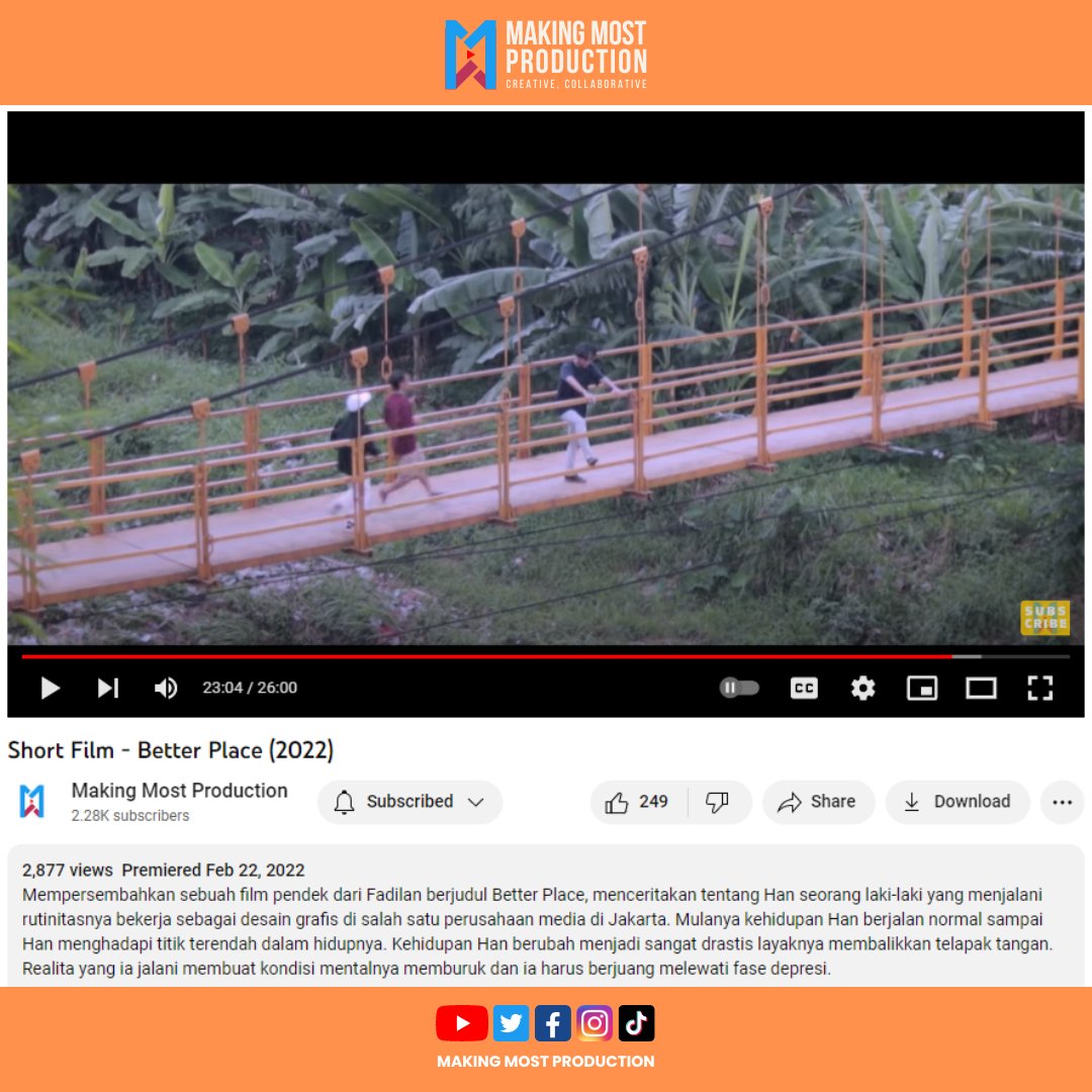 Making Most Production tweet media