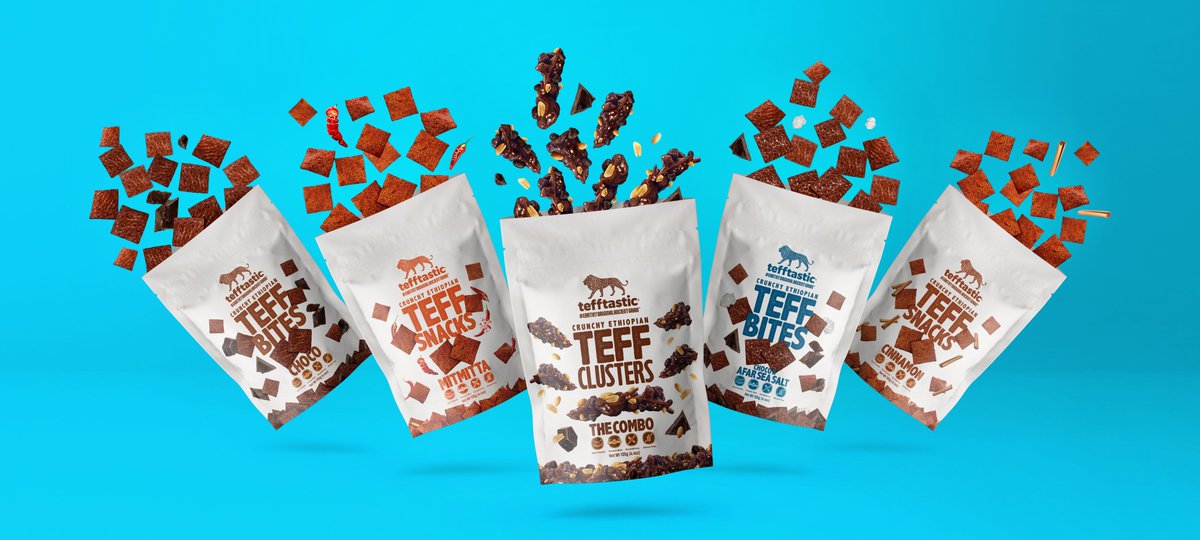 Tefftastic - our love letter to the Teff Farmers of #Ethiopia who gifted Earth’s Original Ancient Grain to the world so that everyone can Feel Tefftastic !
Avail @ Novis , <a href="/Hyatt/">hyatt</a>, SHOA , BAMBI’S , Bole Duty Free, ALLMART , Food Boutique .
#Extraordinarily #Ethiopian