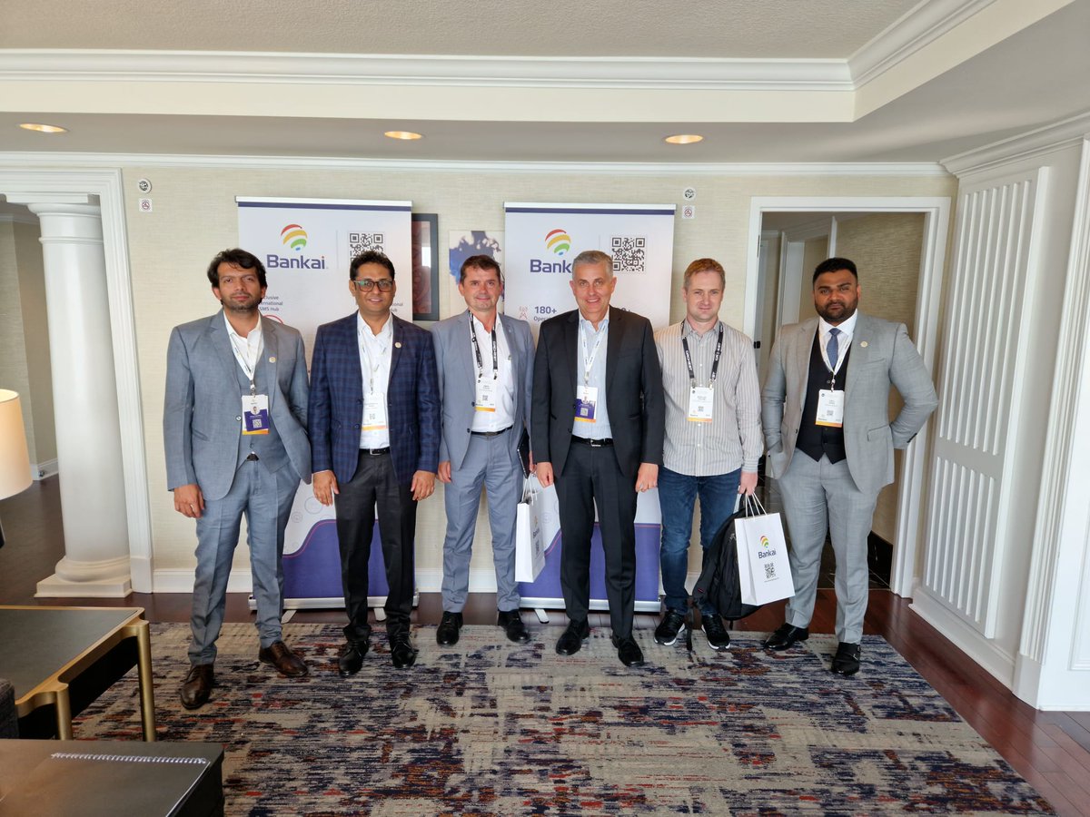 Bankai_Group's tweet photo. Day 1: A fascinating day spent conversing with some of the best minds in the #telecom industry has concluded.
Schedule a meeting: https://t.co/Za7GpaN7CK
#Bankaigroup #ITW #keepingtheworldconnected #telecom #telecommunications #a2psms #a2pmessaging #voipbusiness #voipsolution https://t.co/tblDofeMRu