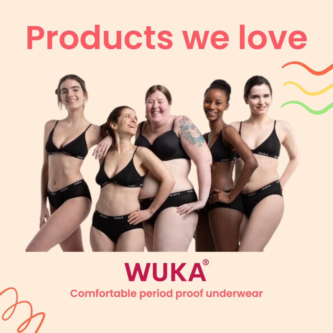 Big should out to @wukawear we absolutely love their range of sustainable, washable period pants that look great, feel comfortable and are available in absorbencies to suit your flow. If you haven't tried them yet, we can't recommend them enough! #periodpants #ecofriendly