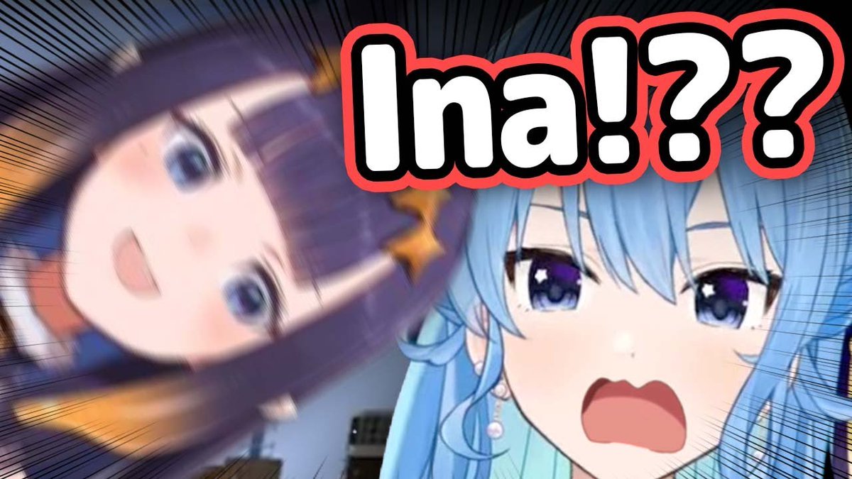 DOURAKU13's tweet photo. Ina Accidentally Scares Suisei By Suddenly Falling In Front Of Her【Hololive】 
Hoshimachi Suisei

Ninomae Inanis

A-chan
hololive ホロライブ – VTuber Group

Tokino Sor…
https://t.co/KENEGCcAnS https://t.co/gSKxFkEOZi