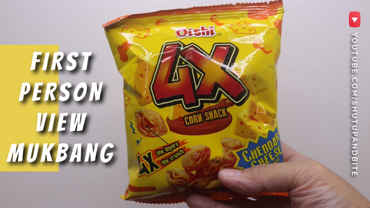 BiteShut's tweet photo. OISHI 4X CORN SNACK CHEDDAR FLAVOR | Snacks ASMR Mukbang | First Person View
β€ Watch Video on YouTube - https://t.co/PeePLfVIVi
#oishi #oishi4x #oishicornsnack #oishisnack #snack #eating #notalking #asiansnacks #asmr #mukbang #asmrmukbang #mukbangasmr #snackasmr #snacksasmr https://t.co/qGzeXWULA9