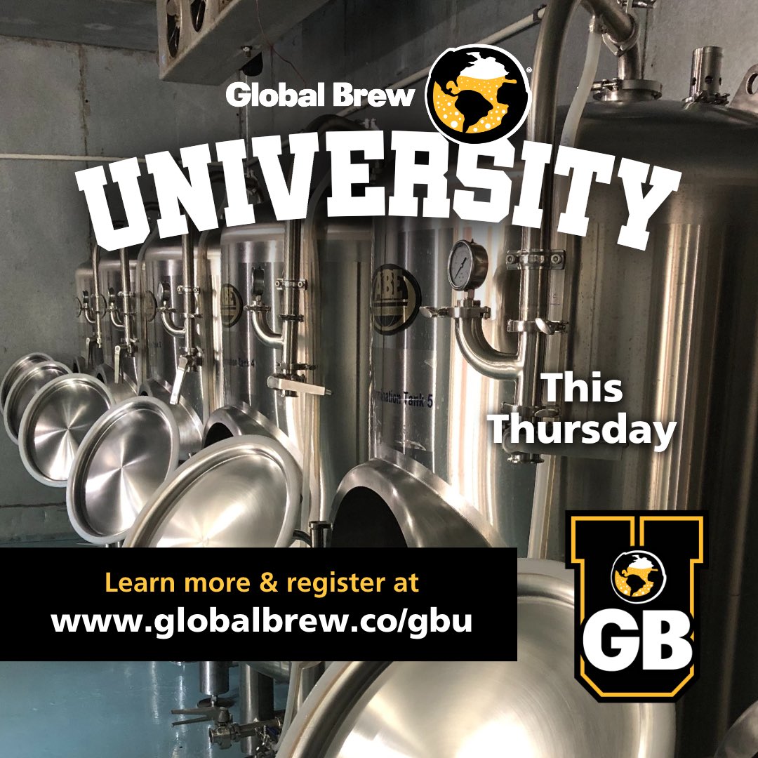 Learn the brewing process directly from one of the best brewers in Metro St. Louis. Bryan Schubert, owner of <a href="/MillpondBrewing/">Millpond Brewing</a>, joins us in the Barrel Room at Global Brew Edwardsville for our first ever GB University. Details and register at the link: globalbrew.co/gbu