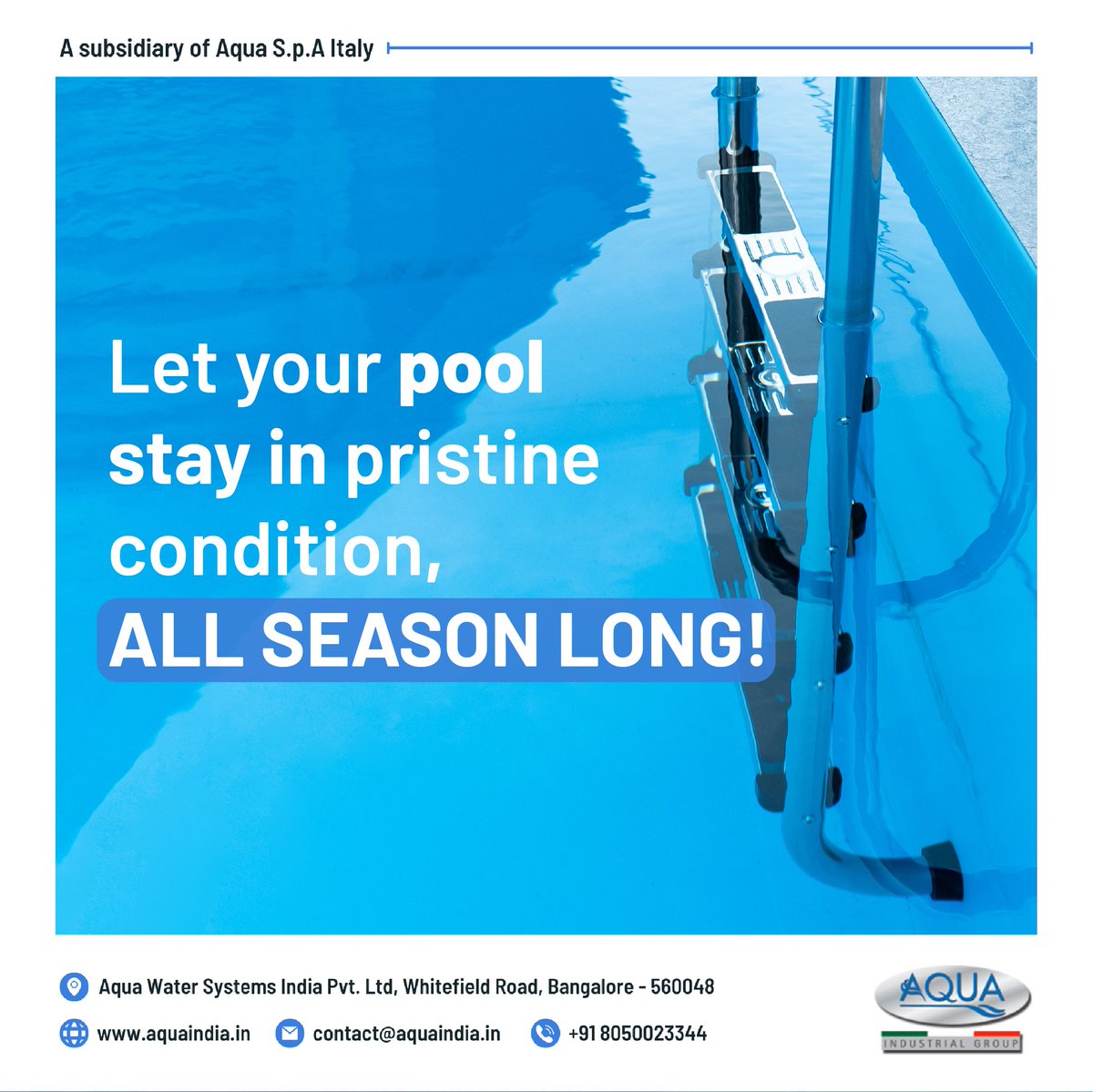aquawatersys's tweet image. 🌊🏊‍♀️🌞 Keep your swimming pool in top condition all season long with our high-quality pool equipment!

Know more about us👇

☎️ Ring us at: +91 80 50 02 33 44
🔎 Visit: aquaindia.in

#poolkit #metalswimmingpoolcleaner  #summerfun  #swimmingpoolfilters