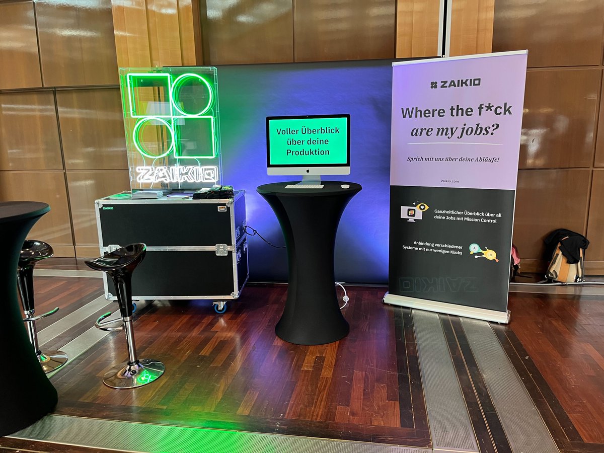 zaikio_dach's tweet image. Erster Tag der PRINT &amp;amp; DIGITAL CONVENTION in Düsseldorf. Let&apos;s go! Unser Team freut sich auf euren Besuch!

P. S.: Wir haben sich auch einige Poster auf dem Gelände versteckt und sind gespannt, ob ihr sie findet... 😉

#zaikio #PrintDigitalCon #print