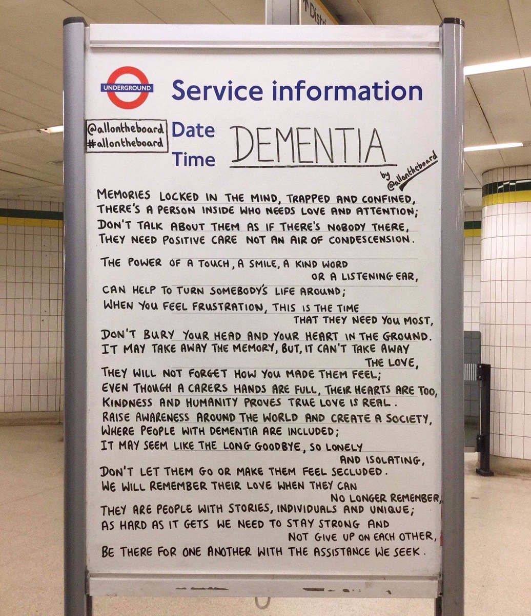 This week is Dementia Action Week.
Sending love to everybody affected by Dementia.

#DementiaActionWeek #DAW2023 #Dementia #DementiaAwareness