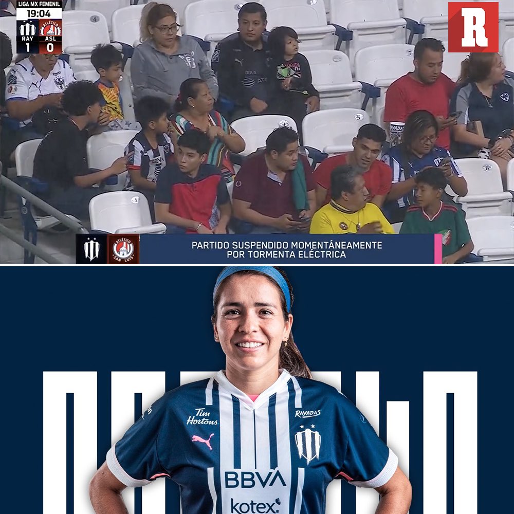 record_mexico's tweet photo. LO TIERNO DEL DÍA 🫶🏽

Se soltó la lluvia en Monterrey y el partido entre Rayadas y Atlético San Luis tuvo que ser suspendido, Daniela Solis se acercó a @FOXGolFemenil para dar un anuncio en vivo y dijo: "Le quiero decir a mi vecina que por favor guarde a mis perritos" 🐶 https://t.co/Wqc15NMy7a
