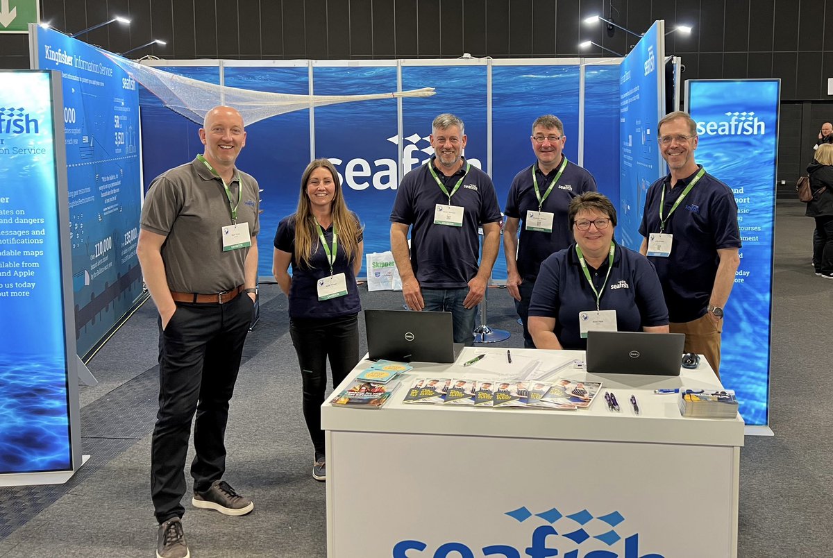 NikkiHale1's tweet photo. Great few days representing @seafishuk at #skipperexpo2023 showcasing our commitment to supporting a thriving #seafoodindustry https://t.co/mQ4F9J5BMP