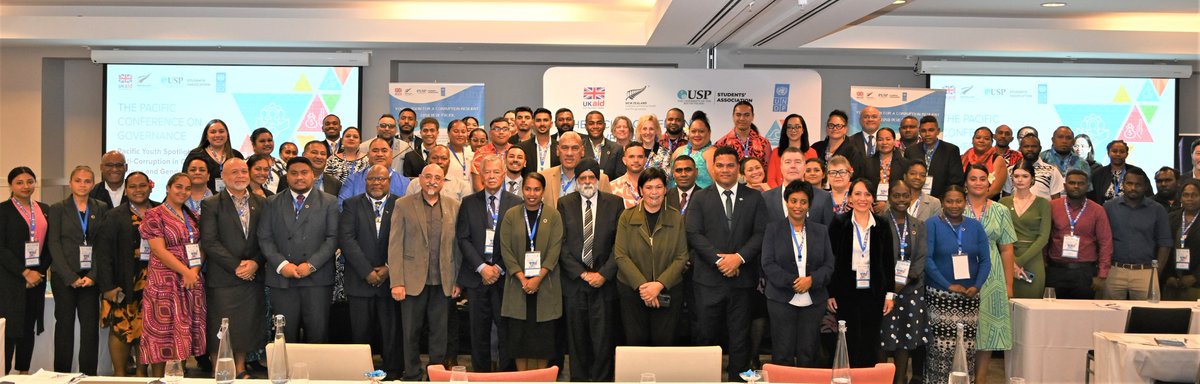 SonjaStTr's tweet image. 🎯 In conclusion - a great win for the Pacific-wide youth #anticorruption movement!

☑️Productive exchanges on 🔑 issues -- climate change + gender equality
☑️Inter-generational dialogue with policy-impact
☑️Partnerships &amp;amp; participation

Thanks everyone! ❤️

#UNPRAC #PacificAct