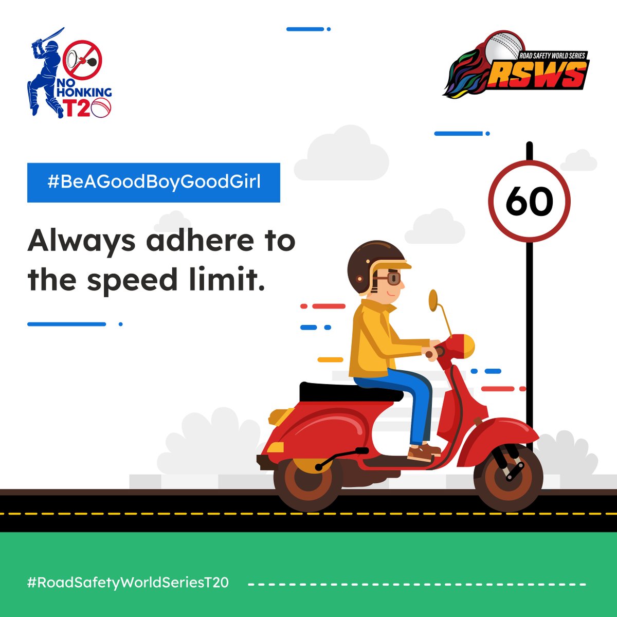 RSWorldSeries's tweet image. Speeding doesn't get you ahead, it only puts you and others at risk! 🚫🏎️ Let’s commit to always adhering to the speed limit, no matter how urgent or tempting the situation may be. Together, let's create a culture of responsible riding.
#BeaGoodBoyGoodGirl #RSWS #NoHonking