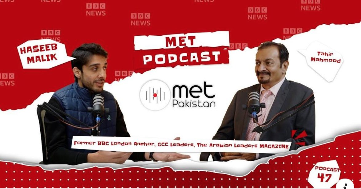 MetPakistan's tweet photo. Conversation with Tahir Mehmood | Former BBC London Anchor | The Arabian Leaders MAGAZINE
https://t.co/nH8fp3ilQj
Watch Full Episode on Youtube
#ReleaseImranriaz #Zaman_Park #MaryamNawaz 
@hassan_jerdoni https://t.co/f1gRSjaPIC