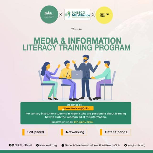 EriPrecious5's tweet photo. I found the program to be informative and engaging. 

I am grateful for the opportunity to participate in this training program, and I believe it has equipped me with essential media and information literacy skills. 
Thank you. https://t.co/Ie5nxT3zj4