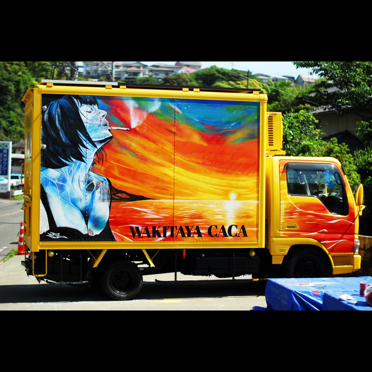 noysse_artworks's tweet image. CAR PAINT
for WAKITAYA CACA

ご依頼、ご相談はDMまたはmailにて。
all.originals80@gmail.com

WEBSHOP
noysse.thebase.in

#CACA
#WAKITAYACACA
#Kitchencar
#キッチンカー
#鹿児島キッチンカー
#鹿児島グルメ
#鹿児島
#kagoshima
#carpaint
#アート
#art