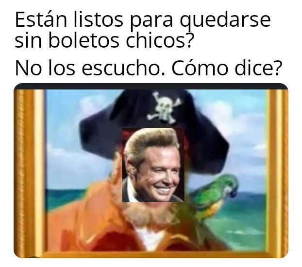 ElGarduza's tweet image. Si capitán estamos listos!

#LuisMiguel #LuisMiguelTour2023