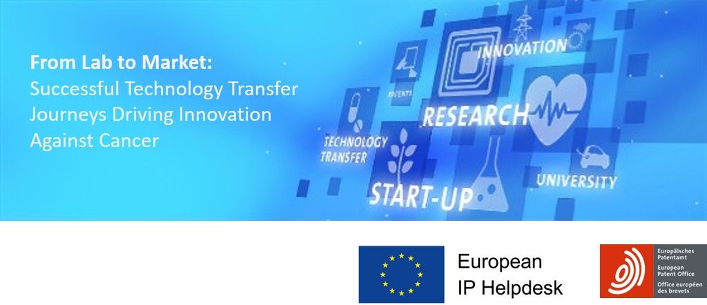 EBTC_EU's tweet photo. This virtual #seminar – #FromLabtoMarket, organised by @EPOorg and @IPRHelpdesk, highlights #casestudies on important #innovations in this field, and ways #technologytransfer has been facilitated.
📅 16th May, '23
🕒 5:30 PM IST | 2:00 PM CET
Register: https://t.co/OR6D4dQyxY https://t.co/n73FqaBCFa