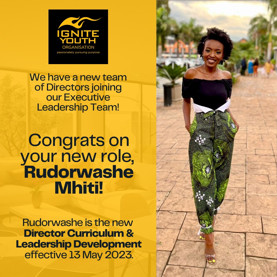 IgniteYouthOrg's tweet photo. Rudorwashe Mhiti has had the opportunity to serve as an executive member in previous committees and organisations such as Biocomm and Zimbabwe Students Society on Campus (Zimsoc) for Gauteng Province, SA. She is an eclectic mix of an artsy creative and sciency nerd. @immarue https://t.co/c7tkCDZjxN