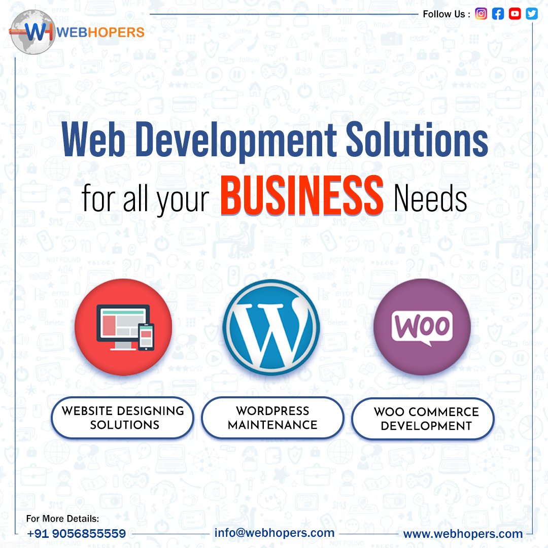 Sandeep_WH's tweet image. Get the complete package of #Web_Development_Services at an offer price. Hurry up!! At WebHopers, your business will boost up with #WebHopers Call- +91-9056855559
Check Our Services: 🌐webhopers.com
-
#webdevelopmentagency #WebHopers #webdevelopment #logodesigning