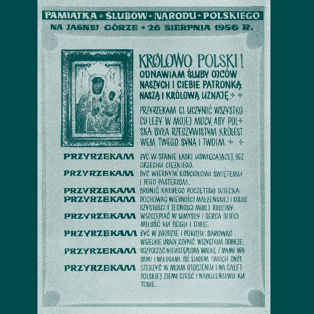 JasnaGoraNews's tweet photo. 🗓️ #zKronik 16 V 1956 r. #Prymas Polski kard. Stefan #Wyszyński ukończył w Komańczy opracowanie tekstu „Jasnogórskich Ślubów Narodu”. https://t.co/fC1Y28o4nP