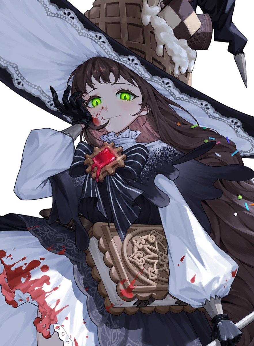 hw_1008's tweet image. 🍪흑화한 과자마녀 그레텔