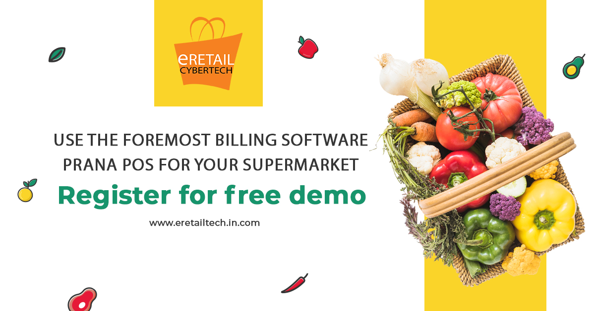 Use the foremost billing software Prana POS for your supermarket. Register for a free demo.
Click the Link to Register: eretailtech.in/cloud-point-of…
WhatsApp Enquiry: wa.me/919154242260
#eRetailcyberetchpvt #eRetail #prana #pranabillingsoftware #pos #pointofsale #cloudpos