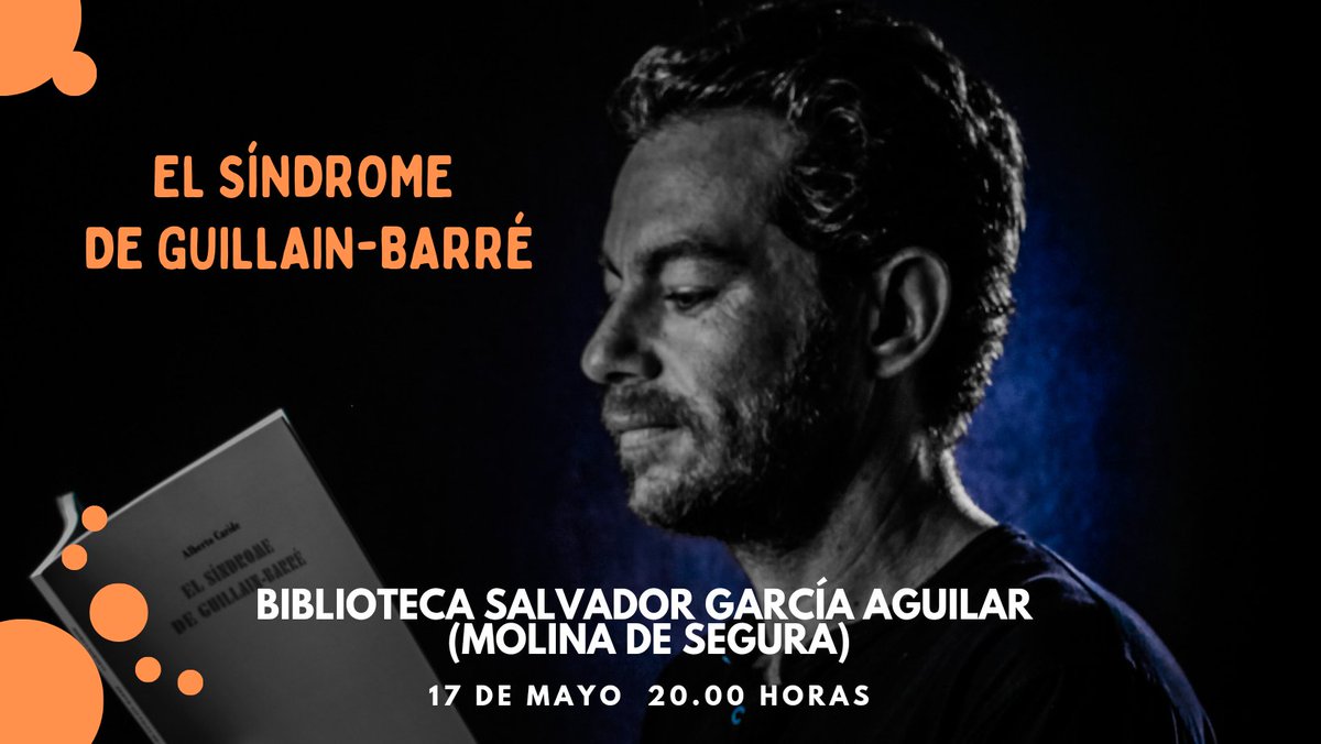 Culmino mañana esta segunda parte de mis presentaciones en una biblioteca de culto la #BSGA de Molina de Segura.

<a href="/Colecc_Sudeste/">Cᴏʟᴇᴄᴄɪóɴ Sᴜᴅᴇsᴛᴇ</a> <a href="/ed_balduque/">Balduque</a> 
#ElSíndromedeGuillainBarré