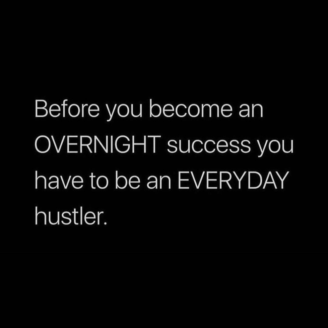 #SuccessDoesntComeOvernight #PutInThatWork #EveryDayImHustling #BeInspired #StayInspired #ImInspired #LiveOnPurpose #LivingMyBestLife #WisdomWednesdays #YesIKnowItsNotWednesday