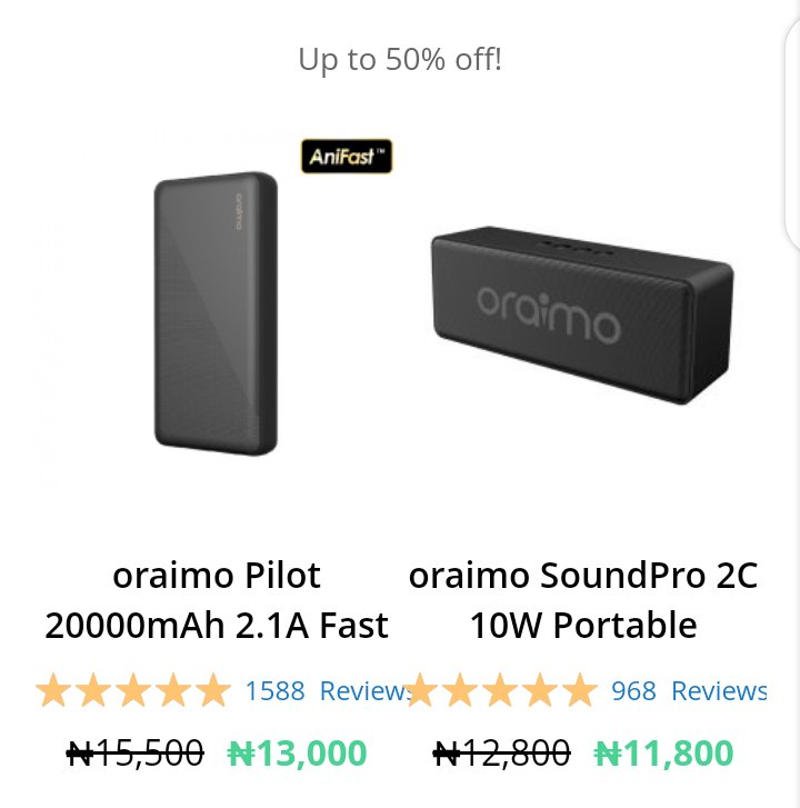 Timidey4you's tweet photo. The Oraimo discount is still on 🚀 

Get their products at cheaper prices now with my discount code, up to 50% off👍

Don't sleep on it. Visit the oraimo website via link and use my discount code 👇

Discount code: QM57U2EC5PTR 

Via This Link:https://t.co/IW1iOztXvu https://t.co/IW6XWfimVF