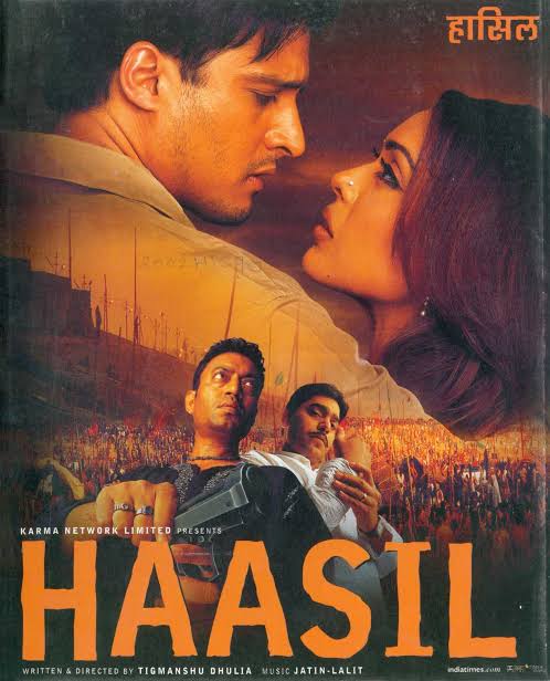 'tumko yaad rakhenge guru hum, i like artists...' @dirtigmanshu's #Haasil turns 20 today! @jimmysheirgill @IamHrishitaBhat #IrrfanKhan @ranaashutosh10 @rajpalofficial @varunbadola7 @brijkala @sharatsaxenaind @popinstyle @navniparihar