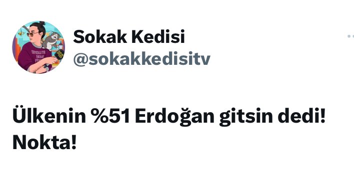 Bu duruma göre Türkiye’nin %55’i Kılıçdaroğlu gelmesin dedi..

Mama ister misin pisi pisi :)