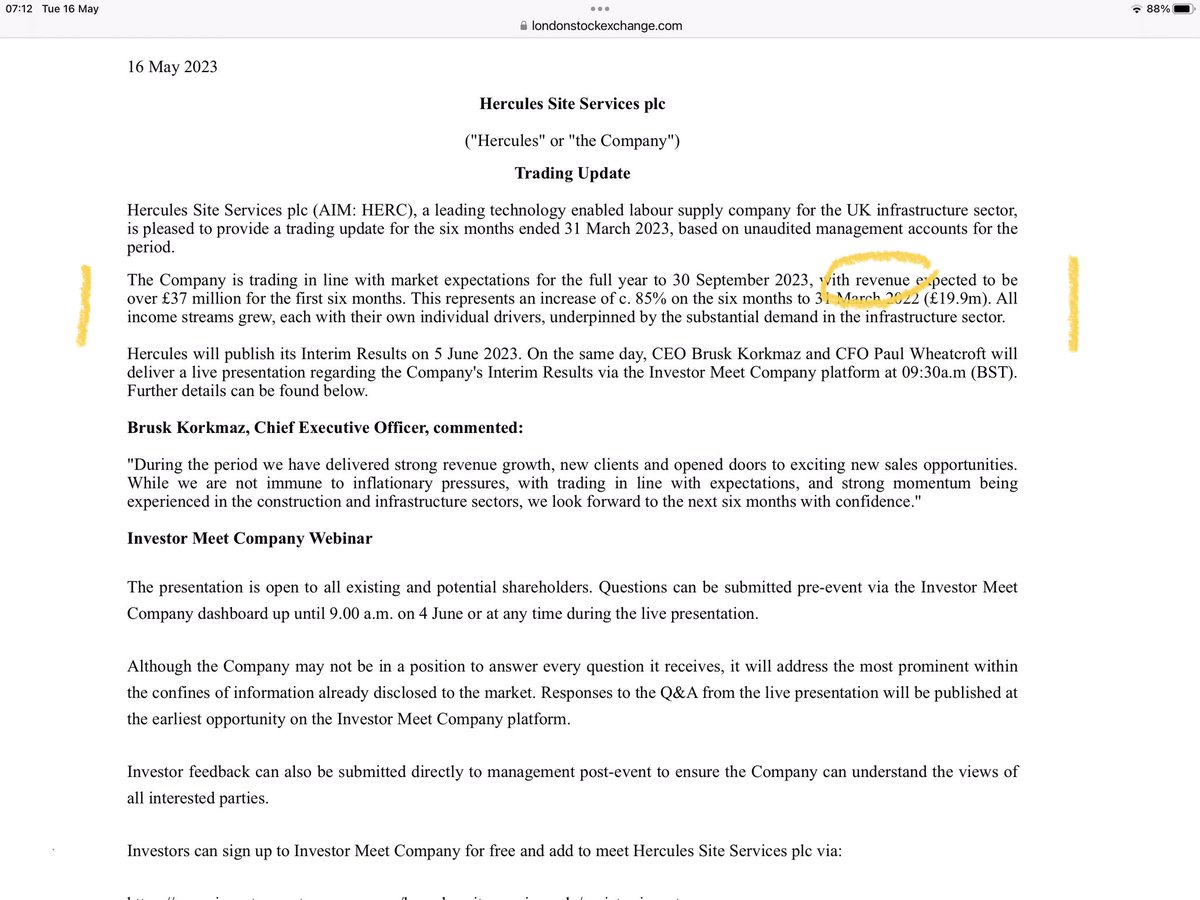 rhomboid1MF's tweet image. #HERC when a company only gives one number in a trading update …&amp;amp; it’s the revenue number…it tells me it’s probably not for me as an investment 🤔