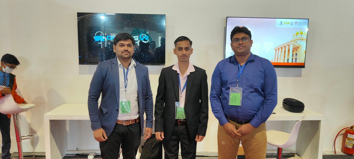 aicmuj's tweet photo. Technology is best when it brings people together.” .
 
Here are glimpses from Inauguration of ‘NATIONAL TECHNOLOGY’ WEEK 2023  ‘School To Startup ‘inaugurated by our Hon’ble Prime Minister Shri Narendra Modi held in Pragati Maidan ,Delhi on May 11’2023. AIC-MUJ took part in it. https://t.co/gepdUht6cY