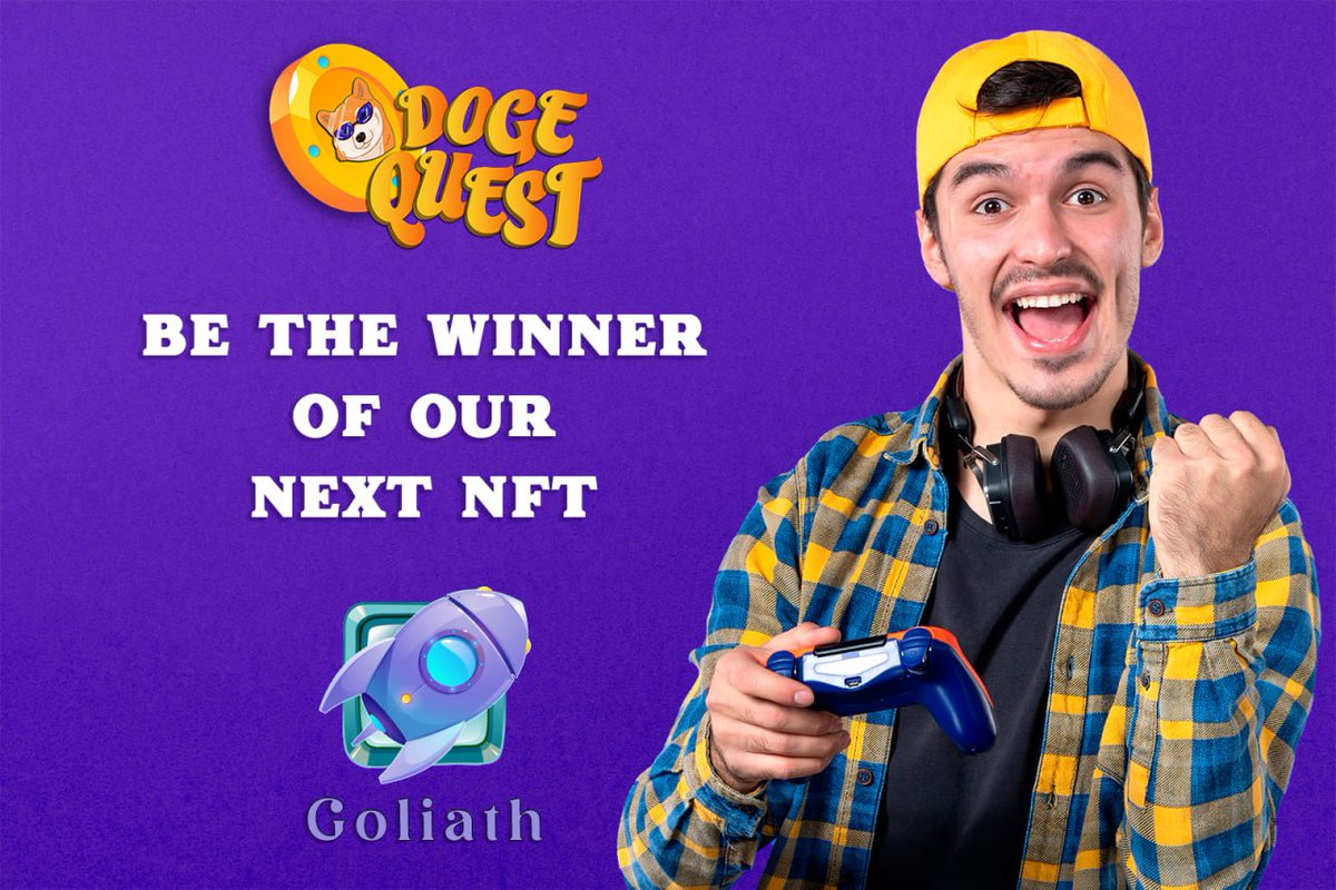 🥹Be the winner of our next Spaceship.
✅Capture a video of your winning gameplay and send it to us.

😱The price of this spaceship is 1 $BNB.

Send your videos to the following account:
👇👇👇👇👇👇
t.me/DOGE_maniac

#NFT #CryptoGaming #DOGEQUEST #P2E #Play2Earn  #DOGE