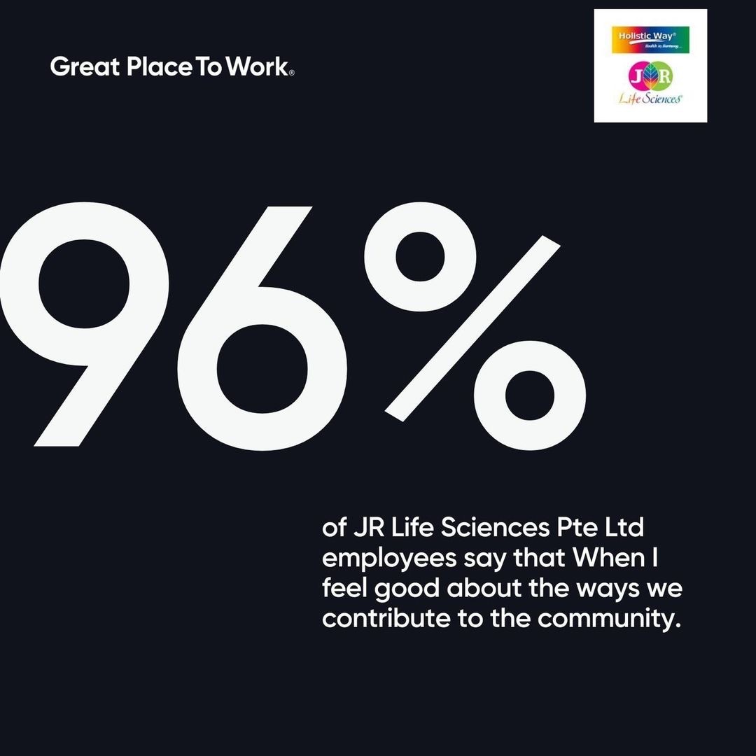 HolisticWaySG's tweet photo. We are thrilled to announce that @HolisticWaySG (our parent company - @JRLifeSciences) has been certified as a Great Place to Work. 🙏🏻Thank you for believing in our company and brands, and together we shall continue to keep the spirit and morale up!😁 

#gptwcertified #gptw4all https://t.co/8iUqD0sSyY