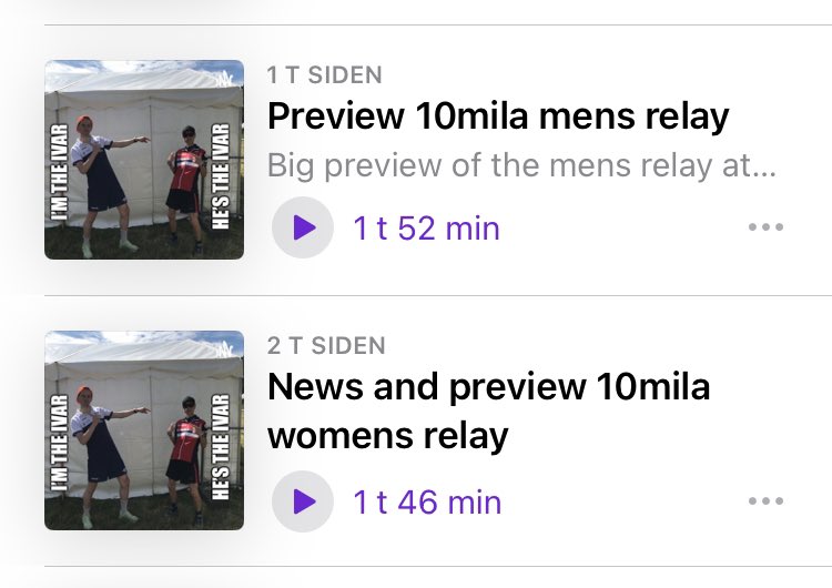 Ivarnational Orienteering Podcast tweet media