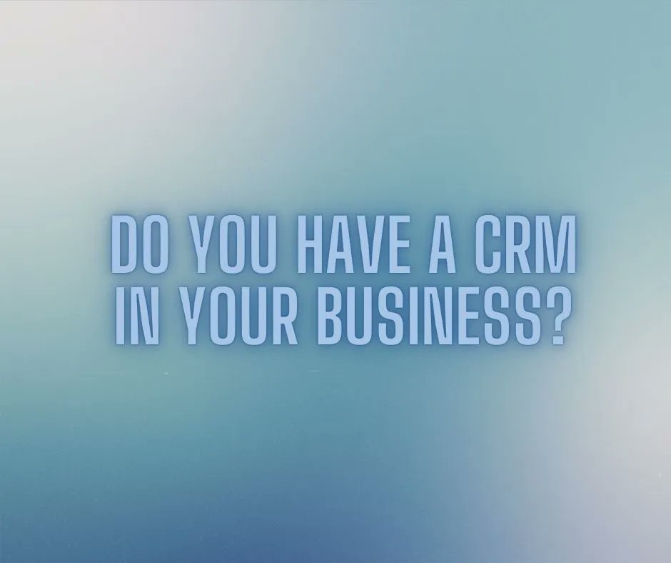 JoDisley's tweet photo. Do you have a CRM in your business? Or do you track all your leads manually? https://t.co/z00eQ7LuuR