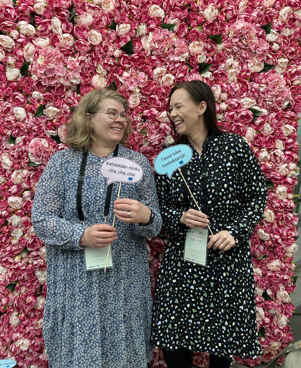 Tämä päivä menee <a href="/Lapin_ELY/">Lapin ELY-keskus</a> järjestämässä hankekoulutuksessa. Tupa täynnä porukkaa ja meno on aika cha cha cha🤩 #kevätkylvö23