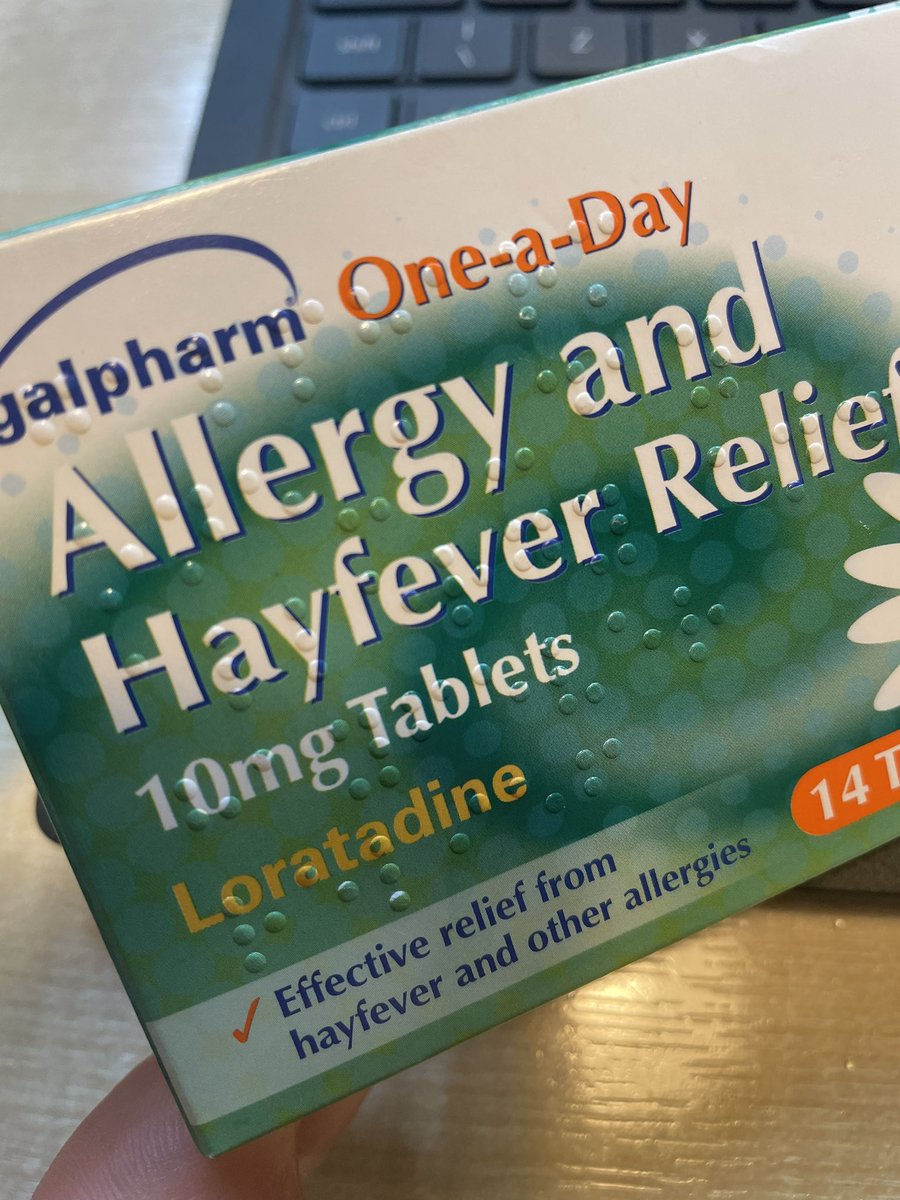 Happy hay-fever season! Rattling through these like they’re going out of fashion 😊