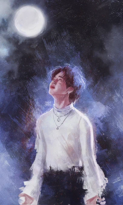 QRT with your art with the moon in it 