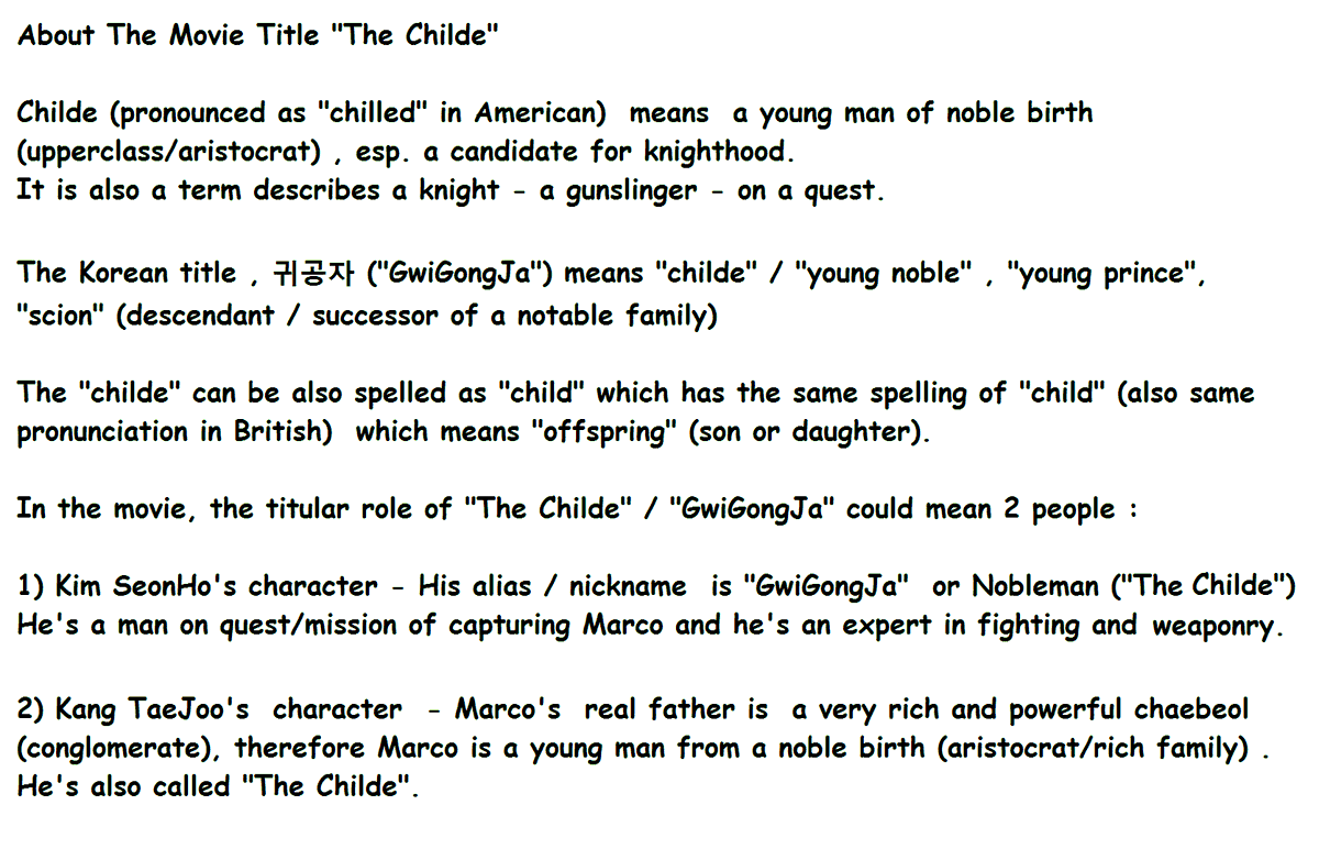 What I Think About The Movie Title '#TheChilde' 🤔 

#GwiGongJa #귀공자 #KimSeonHo #KangTaeJoo #GoARa #KimgKangWoo #김선호 #강태주 #김강우 #고아라 #KimSunHo #KangTaeJu #GoAhRa #KimgGangWoo
