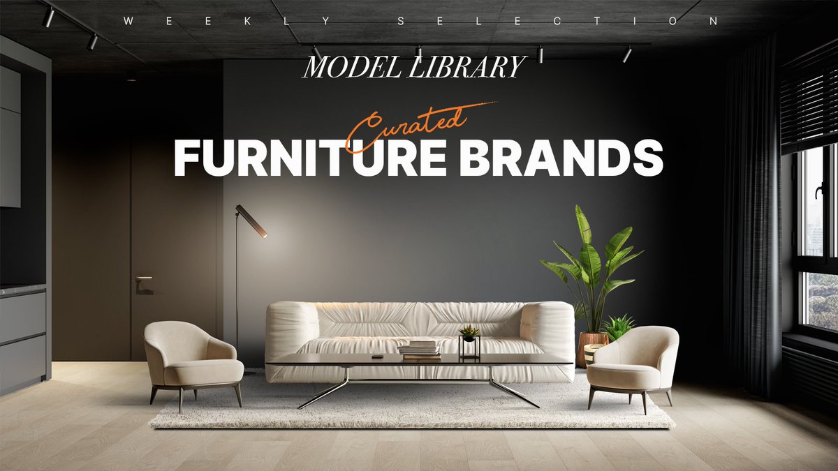 coohom's tweet photo. Model Library Updates - #Coohom
Vol. 75 Curated Furniture Brands
Try it in your design๐ https://t.co/x67ANnkLdV
#design #interiordesign #desginer #floorplan #interiordesigners #WWERaw #AllAmerican #magneto #Greensboro #kpopstar #westbrook #derozan #Wemby #ronda #snupe https://t.co/NZT0VOrakZ