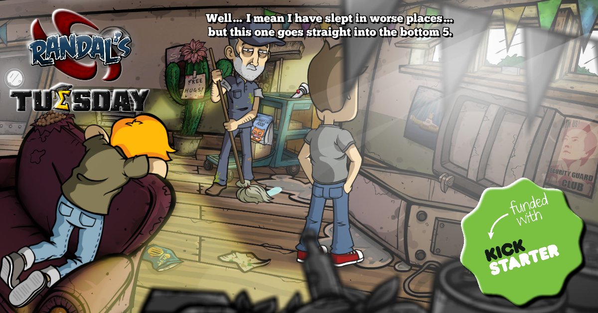 Pledge Today for Kickstarter Exclusives.
Be surprised by unpredictable storylines and hilarious dialogues!
👉 bit.ly/pledge-randal-…

#RandalsTuesday #KickStarter #IndieGames #IndieGameDev #indiedevs #gamedevs #pointandclick