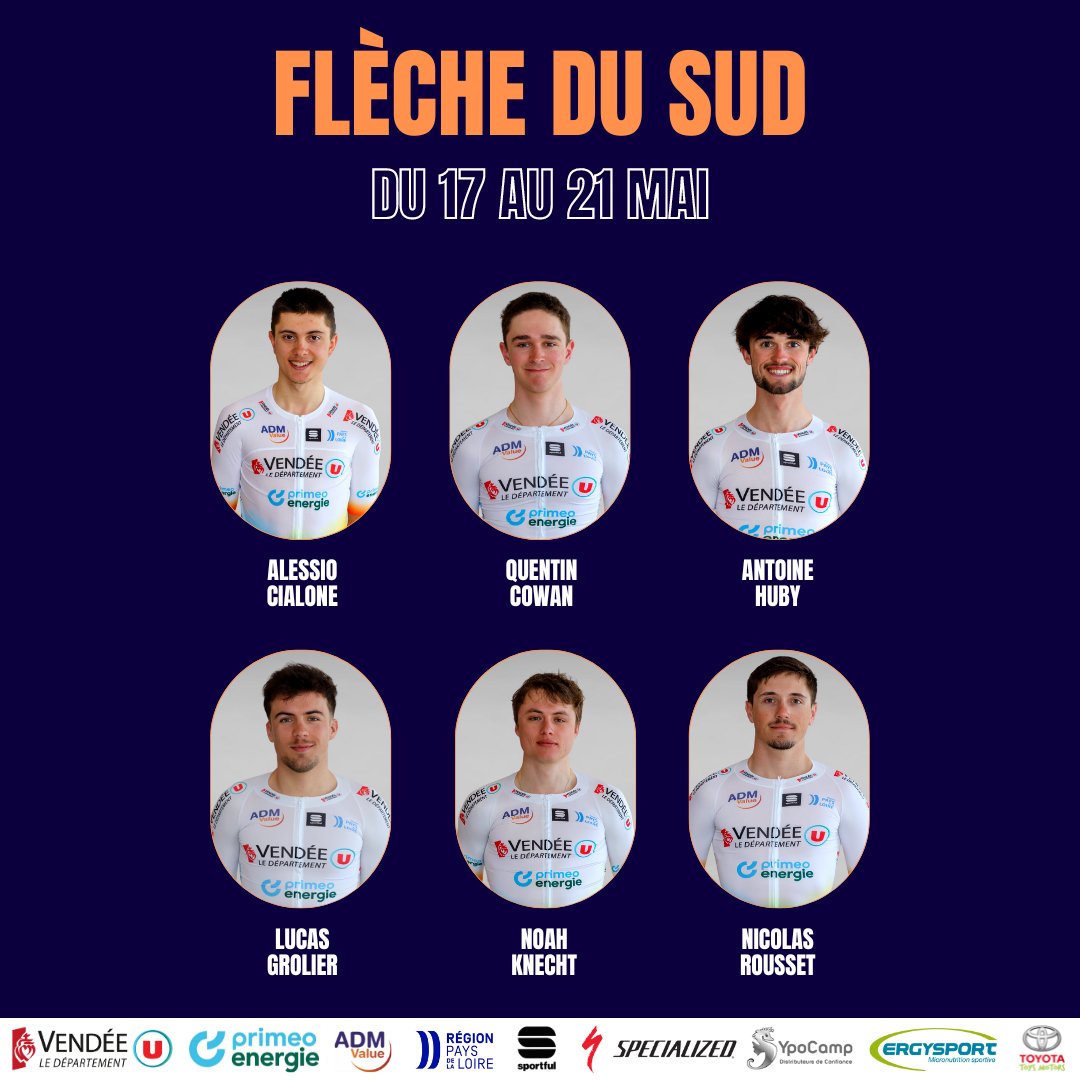 [𝗝-𝟭] 𝗡𝗢𝗦 𝗘𝗡𝗚𝗔𝗚𝗘𝗦 🚴🏻‍♂️

➡️ Flèche du Sud

#govendeeu