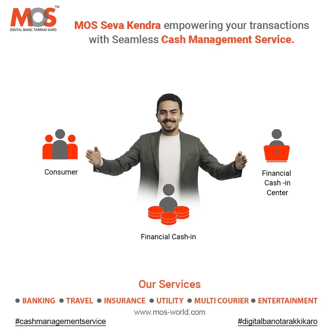 _MOSWorld's tweet image. Say goodbye to financial worries with MOS Seva Kendra's cutting-edge Cash Management System! 💰✨ #mossevaKendra #cashmanagementsystem #mosutilitylimited #digitalbanotarakkikaro