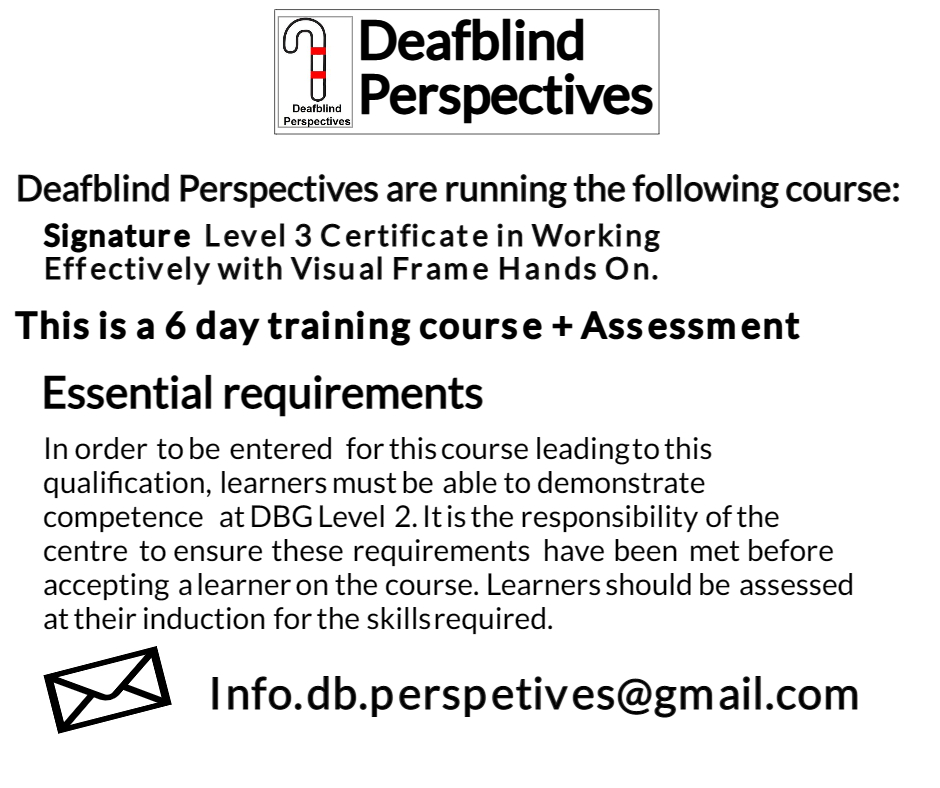 #Deaf #deafblind #usher #rnid #disability #awareness #training #deafhub #BSL #interpreters #communicatorguides #supportworkers #CSW #signature