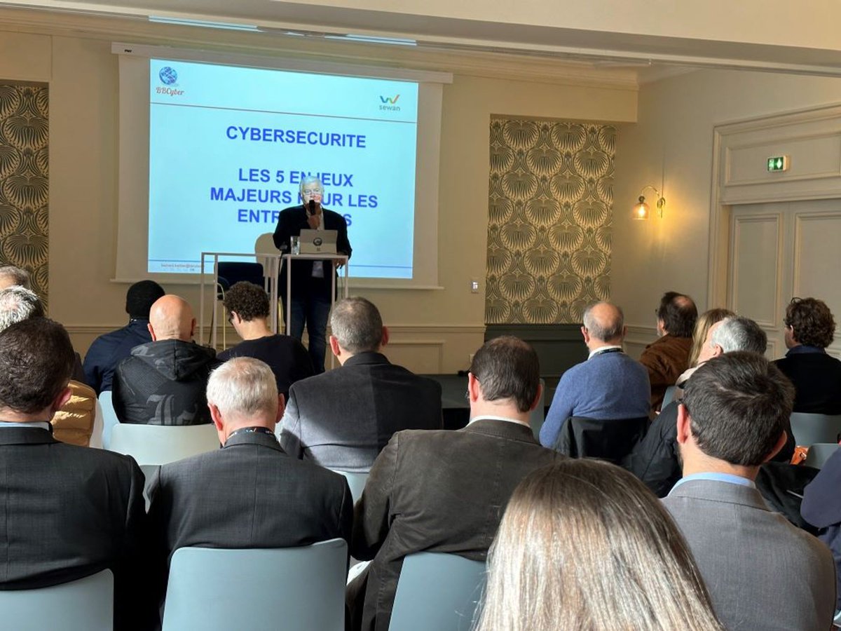 SewanGroupe's tweet image. La cybercriminalité coûte aux entreprises. Pour celles victimes de cybercriminalité la perte de CA pourrait s&apos;élever à un total de 2,8 milliards d’euros.

#Sewan #DSI