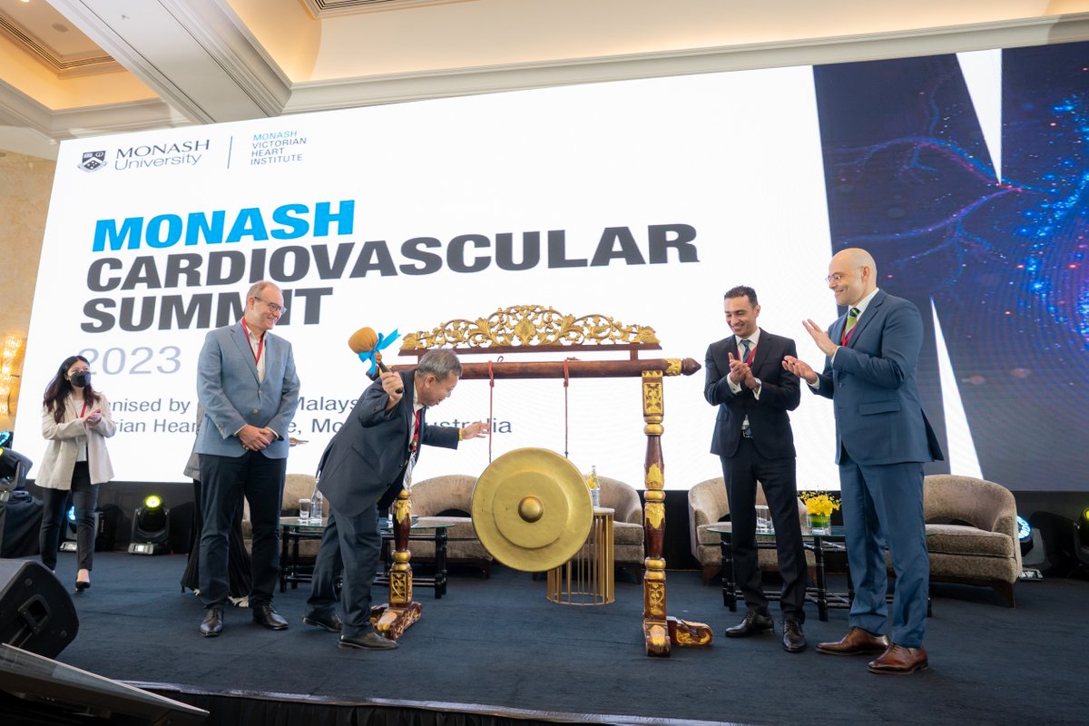 Last week @MonashVHI and @MonashMalaysia co-convened the inaugural Monash Cardiovascular Summit in Kuala Lumpur!

The diverse program covered many aspects of cardiometabolic research and showcased the strengths of Monash as a global university.

More: bit.ly/3pxaKvd